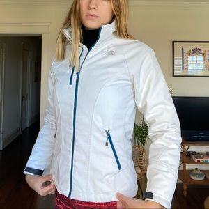 North Face White Ski Jacket